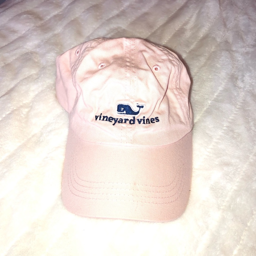 Vineyard Vines pink baseball cap